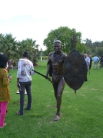 King Nyabela at Oliewenhuis