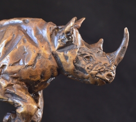 Black Rhino Maquette