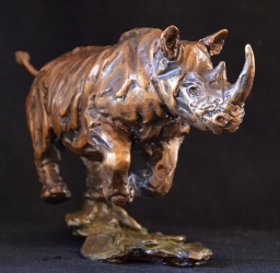 Black Rhino Maquette