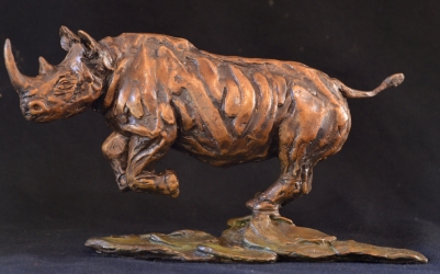 Black Rhino Maquette