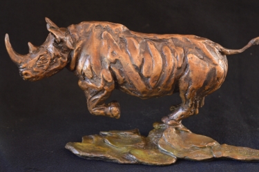 Black Rhino Maquette