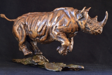 Black Rhino Maquette