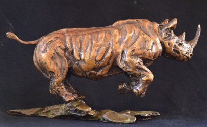 Black Rhino Maquette