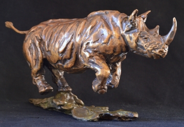 Black Rhino Maquette