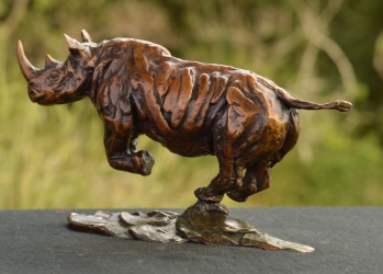 Black Rhino Maquette