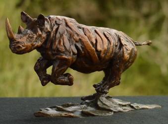 Black Rhino Maquette