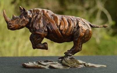 Black Rhino Maquette