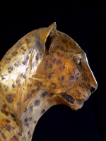 Egyptian-styled leopard