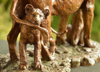 Maternal Instinct - Lioness and cubs