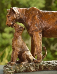 Maternal Instinct - Lioness and cubs