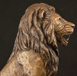 Sitting Lion - Maquette