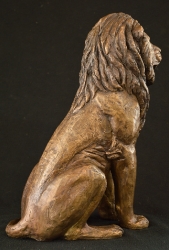 Sitting Lion - Maquette