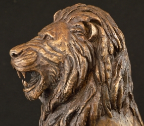 Sitting Lion - Maquette