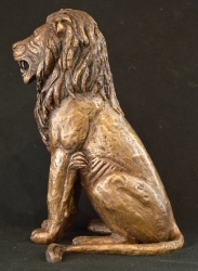 Sitting Lion - Maquette