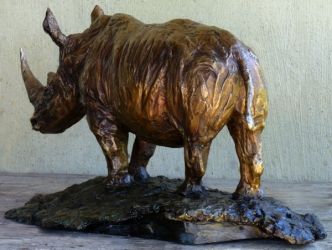 White Rhino large Maquette