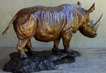 White Rhino large Maquette