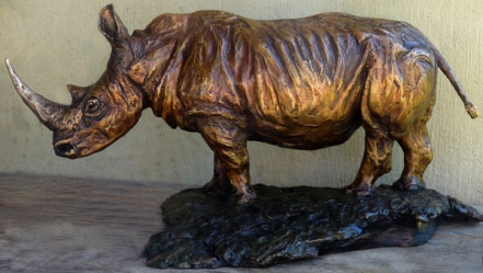 White Rhino large Maquette