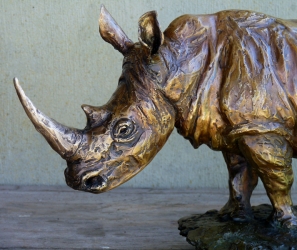 White Rhino large Maquette