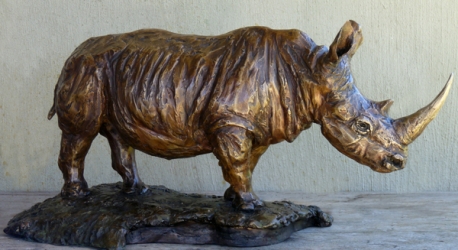 White Rhino large Maquette