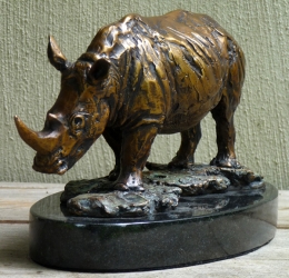 White Rhino small maquette