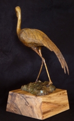 Wattled Crane maquette