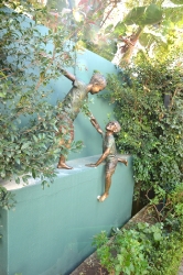Helping hands - Boys climbing