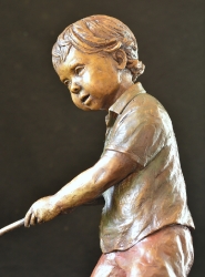 Golfing Boy