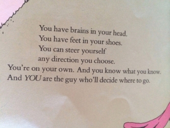 The Places you will go