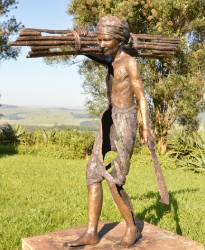 Cane Cutter monument - Victoria Hospital