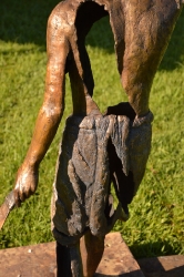 Cane Cutter monument - Victoria Hospital