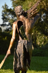 Cane Cutter monument - Victoria Hospital