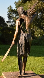 Cane Cutter monument - Victoria Hospital