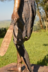 Cane Cutter monument - Victoria Hospital