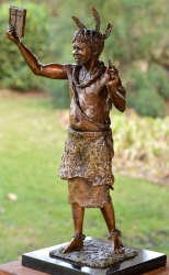 Swazi King Maquette