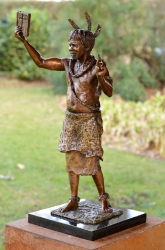 Swazi King Maquette