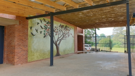 Thembelihle Primary School Relief Tree Mural