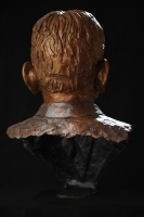 Bronze portrait bust of the late Mr Reddy