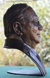 Portrait bust of Lord Alan Willcocks