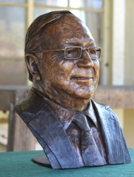 Portrait bust of Lord Alan Willcocks