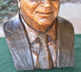 Portrait bust of Lord Alan Willcocks