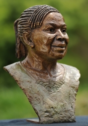 Portrait bust of Marie