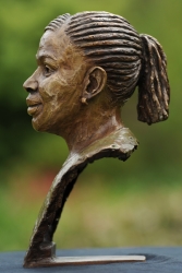 Portrait bust of Marie