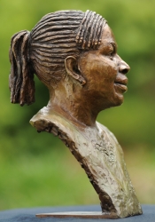 Portrait bust of Marie