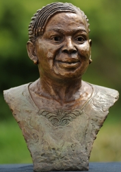 Portrait bust of Marie