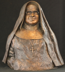 Portrait Bust of Mother Aemiliana Ambruster CPS