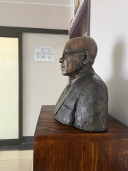 Portrait bust of the Late Dr B. J. Thusi