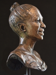  	Portrait Bust of the late Kate Matlale Ramoshaba 