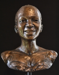Portrait Bust of the late Kate Matlale Ramoshaba 