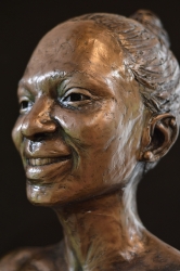 Portrait Bust of the late Kate Matlale Ramoshaba