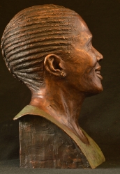 Portrait Bust of the late Lesego Victoria Montoedi